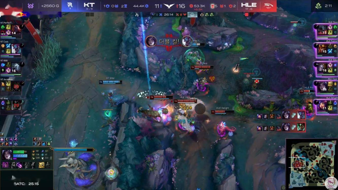 LCK奇葩赛制成绩合并!GenG和HLE早早晋级季后赛