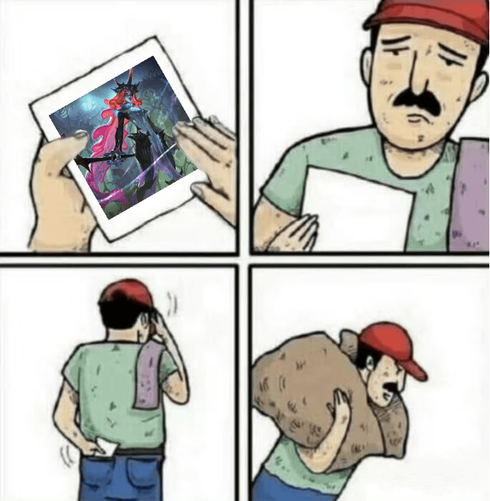 LOL新皮肤大家买吗？英(yīng)国穷留子糾(jiū)结ing