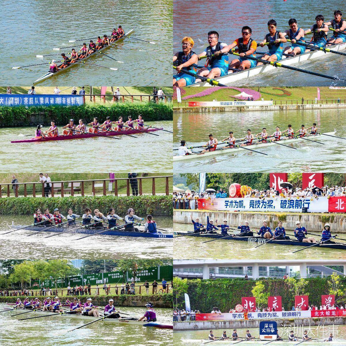 多所知名高校赛艇队加盟,深圳X9赛艇联赛总决赛落幕